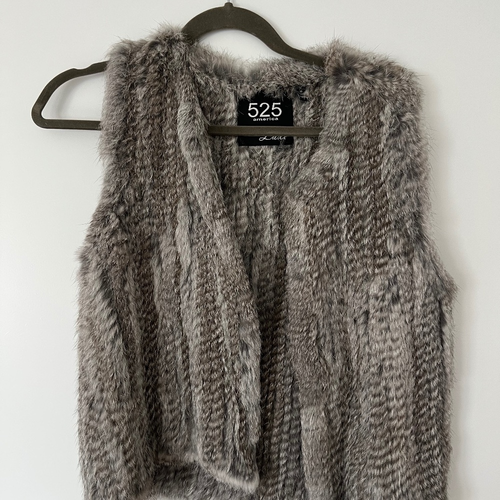 Rabbit Fur Vest